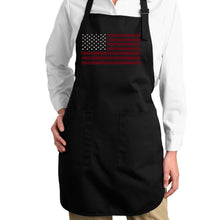 Load image into Gallery viewer, Proud To Be An American - Full Length Word Art Apron