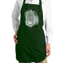 Load image into Gallery viewer, Lion  - Full Length Word Art Apron