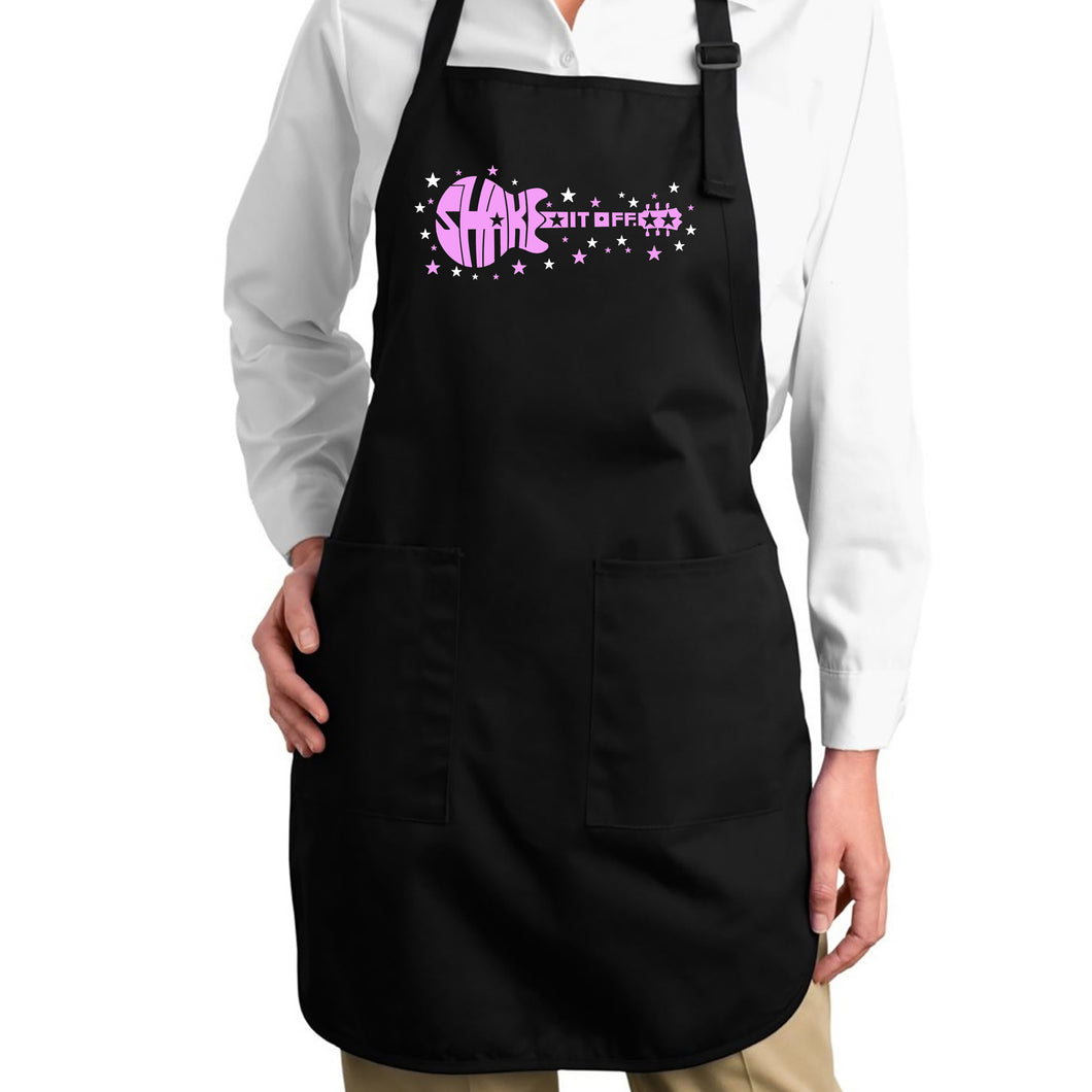 Shake it Off - Full Length Word Art Apron