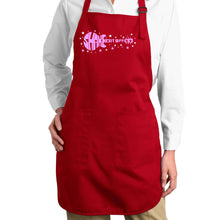 Load image into Gallery viewer, Shake it Off - Full Length Word Art Apron