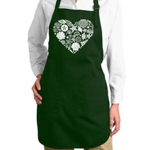 Load image into Gallery viewer, Sea Shells - Full Length Word Art Apron