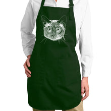 Load image into Gallery viewer, Siamese Cat  - Full Length Word Art Apron