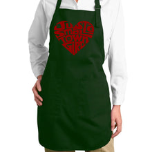 Load image into Gallery viewer, Just a Small Town Girl  - Full Length Word Art Apron