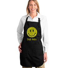 Load image into Gallery viewer, Dead Inside Smile - Full Length Word Art Apron