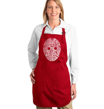 Load image into Gallery viewer, Slasher Movie Villians - Full Length Word Art Apron