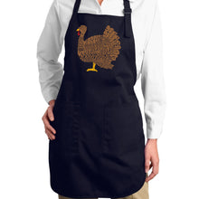Load image into Gallery viewer, Thanksgiving - Full Length Word Art Apron