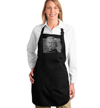 Load image into Gallery viewer, Mark Twain - Full Length Word Art Apron