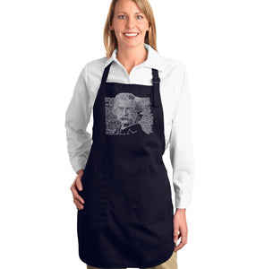 Mark Twain - Full Length Word Art Apron