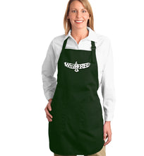 Load image into Gallery viewer, Wild and Free Eagle - Full Length Word Art Apron