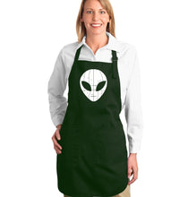 Load image into Gallery viewer, I COME IN PEACE - Full Length Word Art Apron