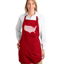 Load image into Gallery viewer, THE STAR SPANGLED BANNER - Full Length Word Art Apron