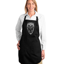 Load image into Gallery viewer, THE DEVIL&#39;S NAMES - Full Length Word Art Apron