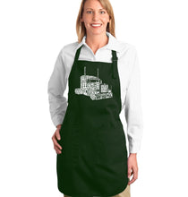 Load image into Gallery viewer, KEEP ON TRUCKIN&#39; - Full Length Word Art Apron