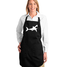 Load image into Gallery viewer, BITE ME - Full Length Word Art Apron
