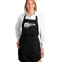 Load image into Gallery viewer, NY SUBWAY - Full Length Word Art Apron