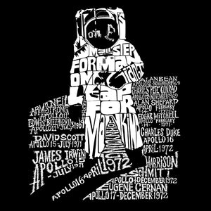 ASTRONAUT - Men's Word Art Hooded Sweatshirt