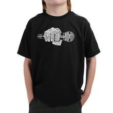 Load image into Gallery viewer, 90&#39;s Rappers - Boy&#39;s Word Art T-Shirt