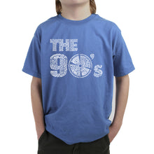 Load image into Gallery viewer, 90s - Boys Word Art T-Shirt