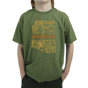 Az Pics - Boy's Word Art T-Shirt