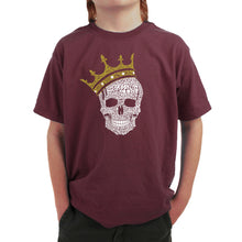 Load image into Gallery viewer, Brooklyn Crown  - Boy&#39;s Word Art T-Shirt