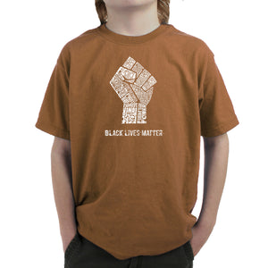 Black Lives Matter - Boy's Word Art T-Shirt