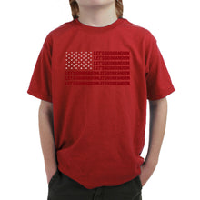 Load image into Gallery viewer, Lets Go Brandon  - Boy&#39;s Word Art T-Shirt