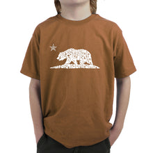 Load image into Gallery viewer, California Dreamin - Boy&#39;s Word Art T-Shirt