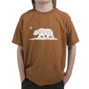 California Dreamin - Boy's Word Art T-Shirt