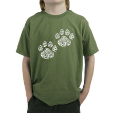 Load image into Gallery viewer, Cat Mom - Boy&#39;s Word Art T-Shirt