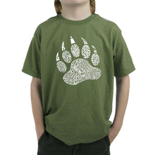 Load image into Gallery viewer, Types of Bears - Boy&#39;s Word Art T-Shirt