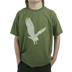 Eagle - Boy's Word Art T-Shirt