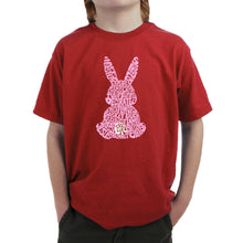 Load image into Gallery viewer, Easter Bunny  - Boy&#39;s Word Art T-Shirt