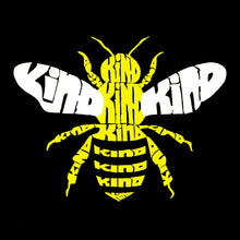 Load image into Gallery viewer, Bee Kind  - Men&#39;s Word Art Hooded Sweatshirt