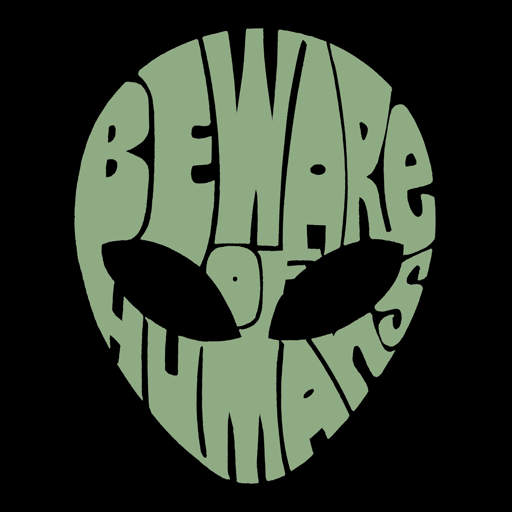 Load image into Gallery viewer, Beware of Humans - Women's Premium Blend Word Art T-Shirt