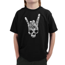 Load image into Gallery viewer, Heavy Metal Genres - Boy&#39;s Word Art T-Shirt