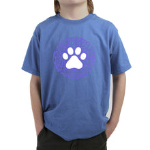 Load image into Gallery viewer, Gandhi&#39;s Quote on Animal Treatment - Boy&#39;s Word Art T-Shirt