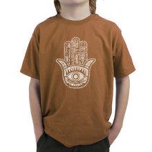Load image into Gallery viewer, Hamsa - Boy&#39;s Word Art T-Shirt