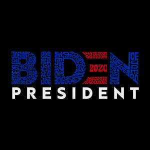 Biden 2020 - Men's Word Art Hooded Sweatshirt