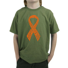 Load image into Gallery viewer, Ms Ribbon - Boy&#39;s Word Art T-Shirt
