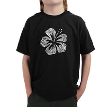 Load image into Gallery viewer, Mahalo - Boy&#39;s Word Art T-Shirt