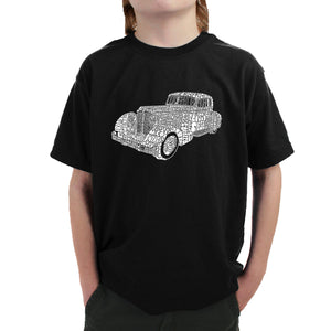 Mobsters - Boy's Word Art T-Shirt