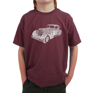 Mobsters - Boy's Word Art T-Shirt