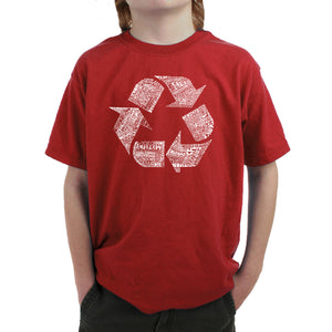86 RECYCLABLE PRODUCTS - Boy's Word Art T-Shirt