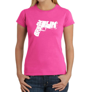 BROOKLYN GUN - Women's Word Art T-Shirt