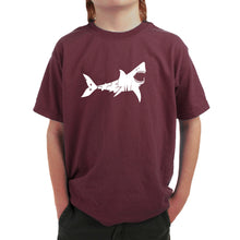 Load image into Gallery viewer, BITE ME - Boy&#39;s Word Art T-Shirt