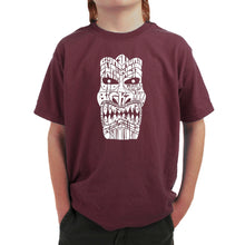 Load image into Gallery viewer, TIKI BIG KAHUNA - Boy&#39;s Word Art T-Shirt