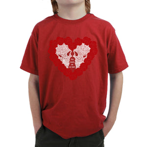 Boy's Word Art T-shirt - Til Death Do Us Part