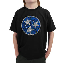 Load image into Gallery viewer, Tennessee Tristar - Boy&#39;s Word Art T-Shirt