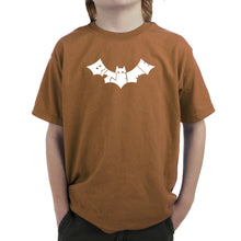 Load image into Gallery viewer, BAT BITE ME - Boy&#39;s Word Art T-Shirt