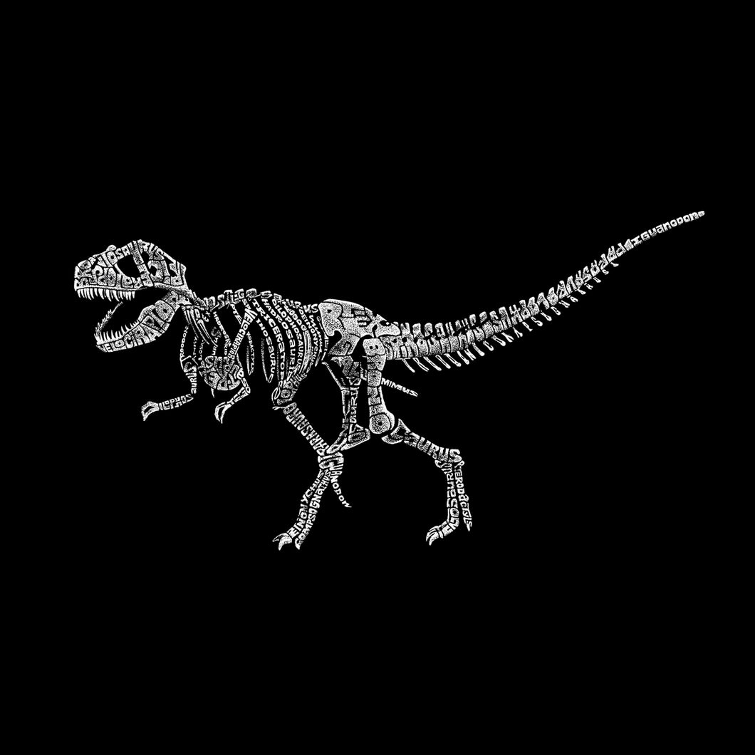 Dinosaur TRex Skeleton - Drawstring Backpack